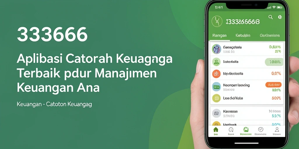 Antarmuka aplikasi Catatan Keuangan yang sederhana dan intuitif.