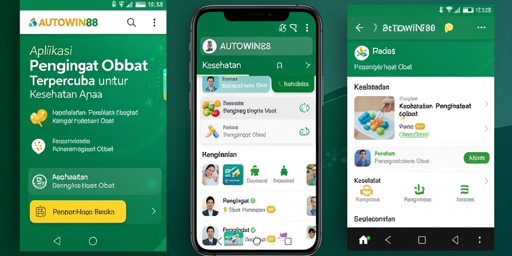 Tampilan antarmuka aplikasi AUTOWIN88 yang sederhana dan informatif.