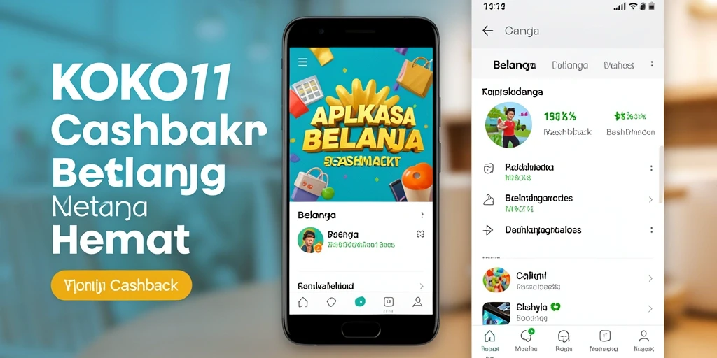 Tampilan antarmuka KOKO11 dengan fitur Cashback menarik.