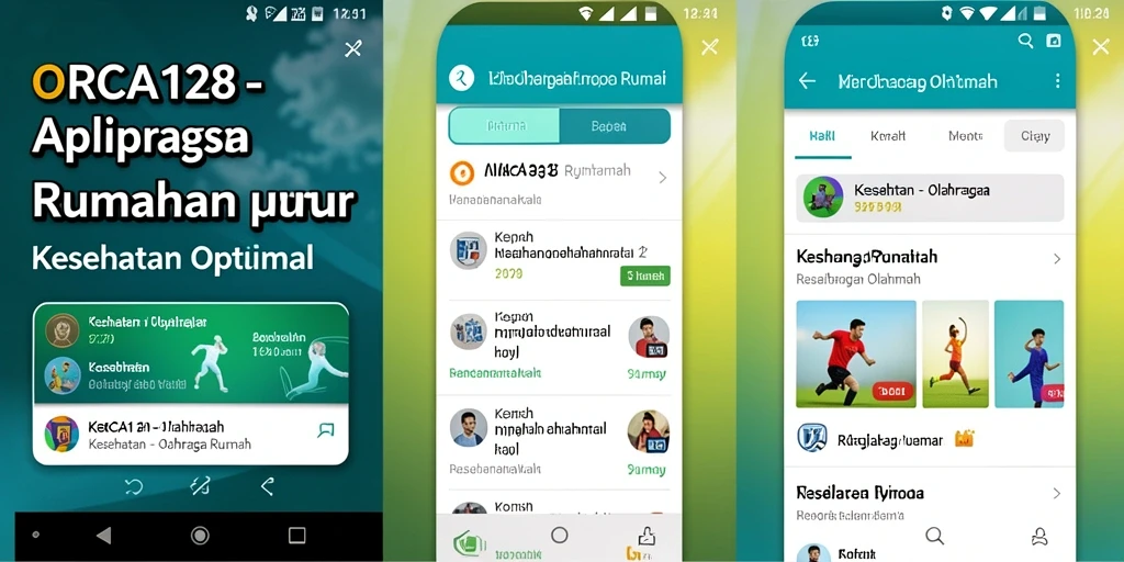 Tampilan antarmuka ORCA128 yang intuitif dan user-friendly.
