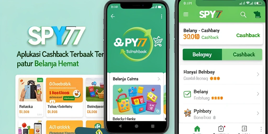 Tampilan antarmuka aplikasi SPY77 yang modern dan intuitif.